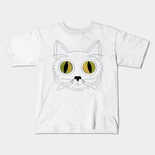 Big Eyed Cat V3 Kids T-Shirt